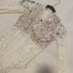 Hello molly lace bodysuit